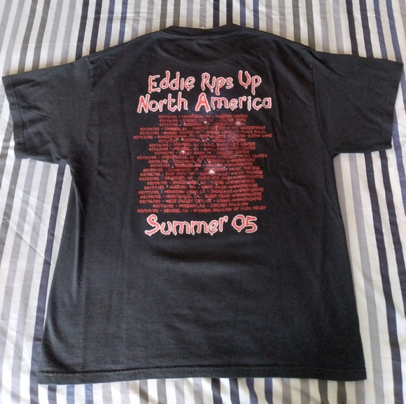 Iron Maiden 2005 Eddie Rips Up North America Tour Shirt *Never Worn/Washed* - Picture 4 of 6